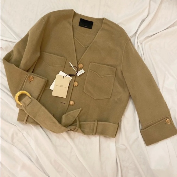 SOLD-LOW PRICE New with Tag! 2-piece 100% Wool Skirt Coat - Picture 4 of 7